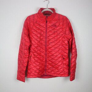 The North Face, Jacket, Women's M, Red SOME STAINS & WEAR AND TEAR